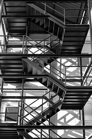 Stairs Near Victoria Station, London