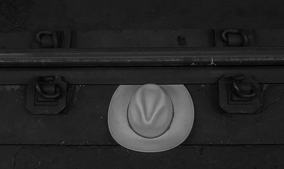 Hat on Central Line at Tottenham Court Road