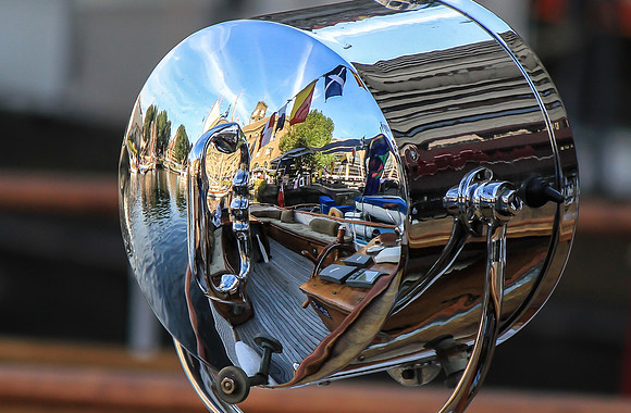 Reflections of St Katherine Docks