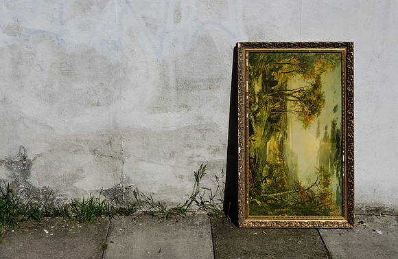 Seen in Brighton - "Landscape or Portrait?"