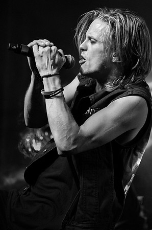 Erik Gronwall, H.E.A.T, Firefest 2014, Rock City, Nottingham