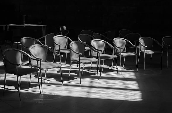 Chairs at Worcester Cathedral