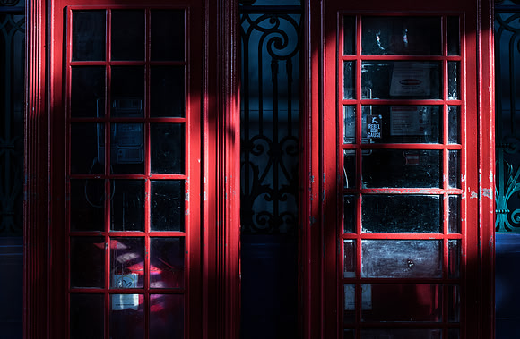 Phone Boxes in Smithfield Market
