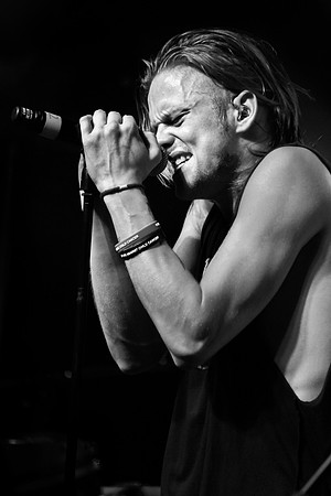 Erik Gronwall, H.E.A.T, Firefest 2014, Rock City, Nottingham